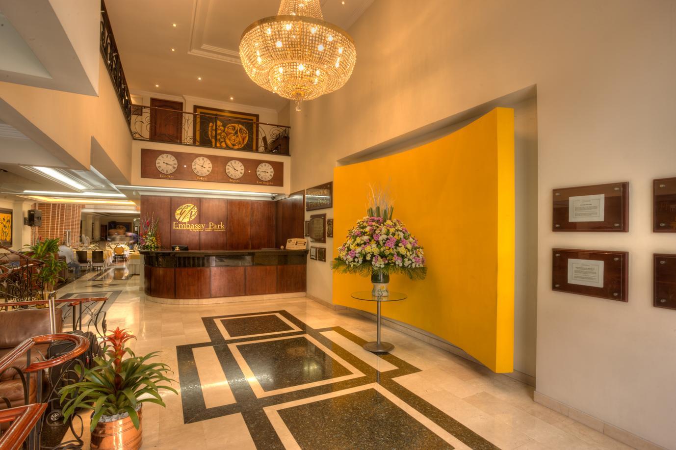 Hotel Embassy Park Bogotá Exteriör bild